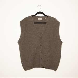 Vintage Tip-top classic button sweater vest